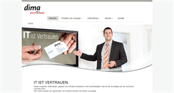Desktop Screenshot of dima-it.de