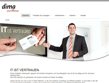 Tablet Screenshot of dima-it.de